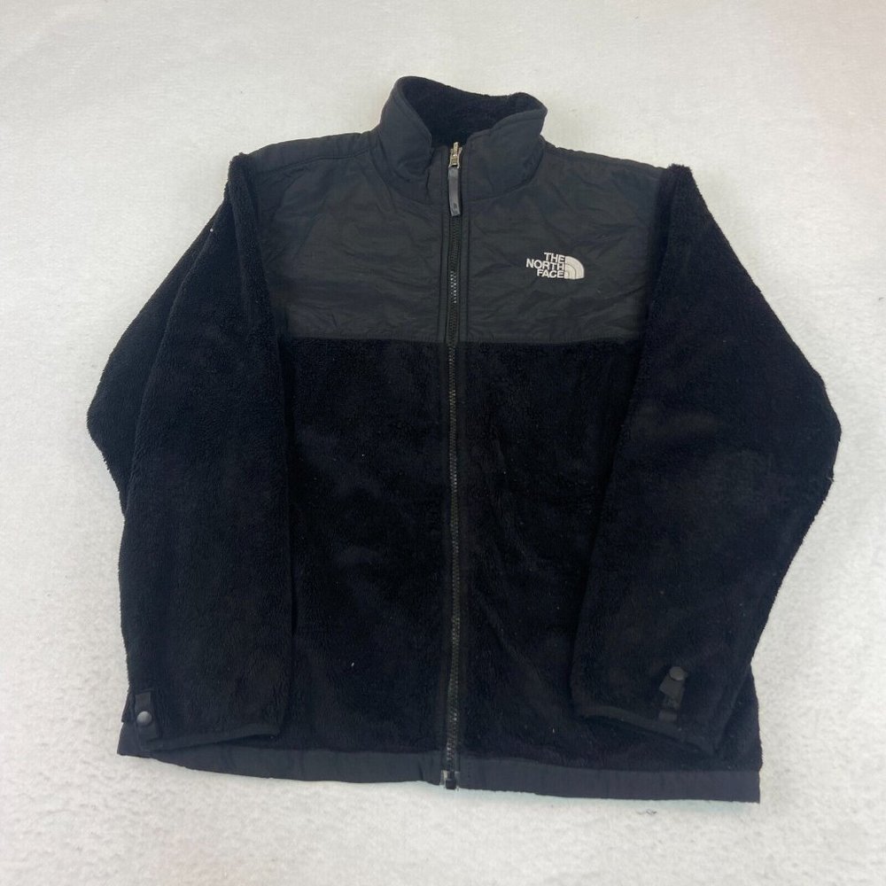 The North Face Black Fleece Full Zip Sweatshirt - Size Large
